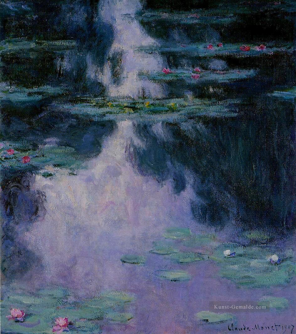 Wasserlilien IV Claude Monet impressionistische Blumen Ölgemälde